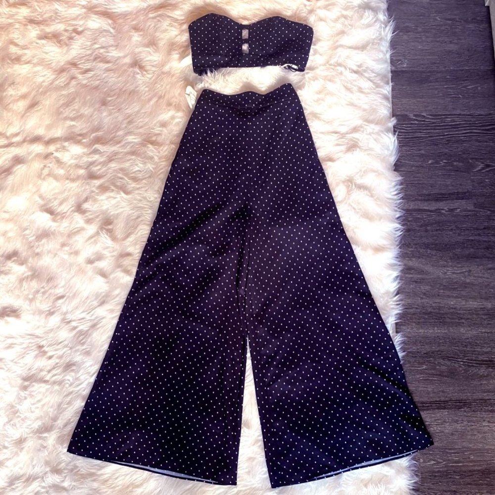 Palazzo Pants Two-Piece Jumpsuit - Revolve